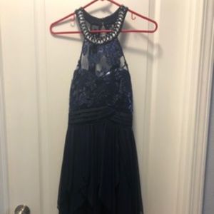 Navy  semi-formal Dress